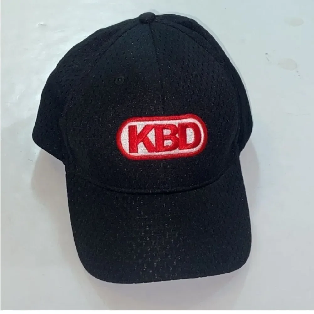 The Game PRO Black Cap with Red KBD Logo Unisex Size L